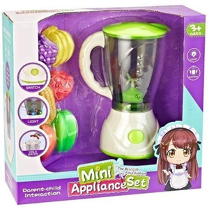 اسباب بازی مخلوط کن میوه و سبزیجات مدل mini appliannce set_اسباب بازی لوازم خانگی